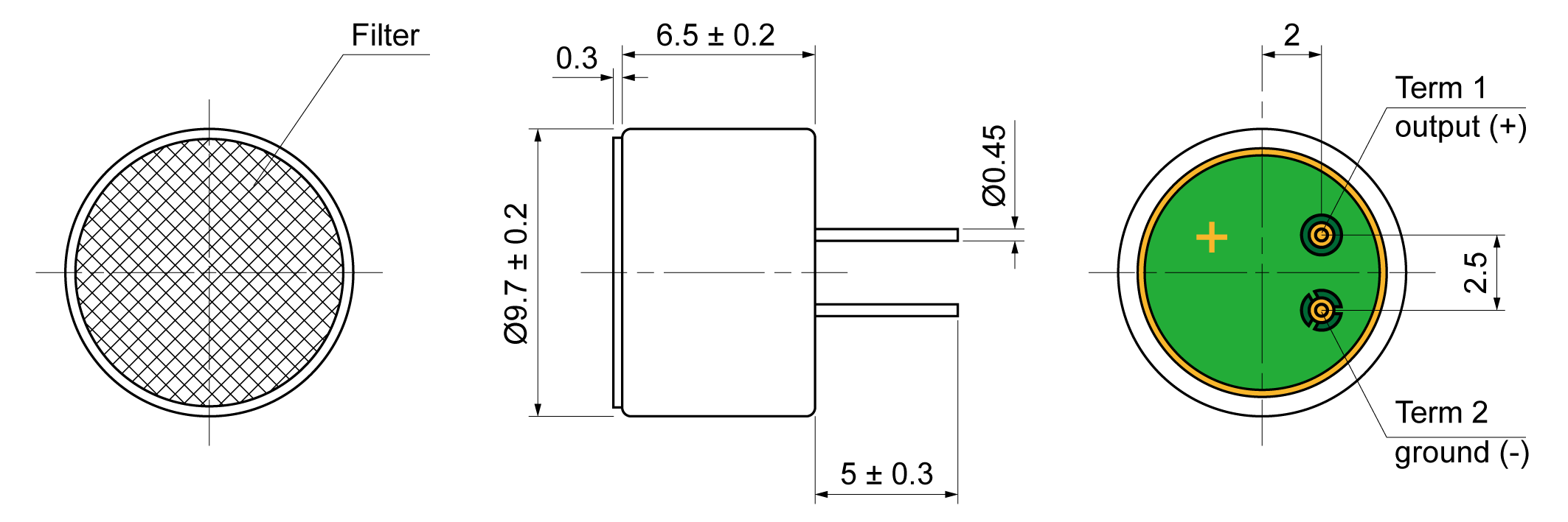 CMO9765-2022-383P-1033 Mechanical Drawing